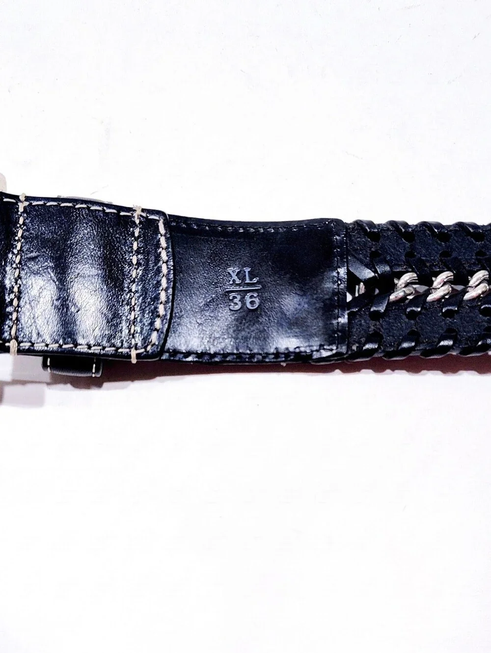 Brighton black leather